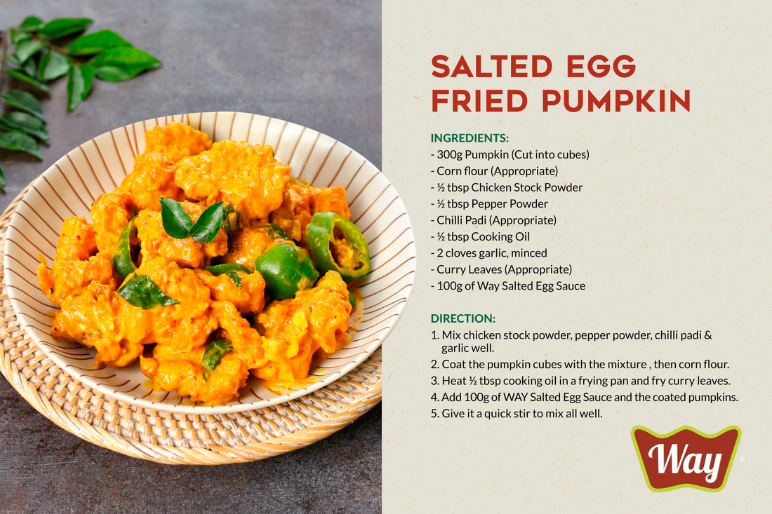 Salted Egg Fried Pumpkin