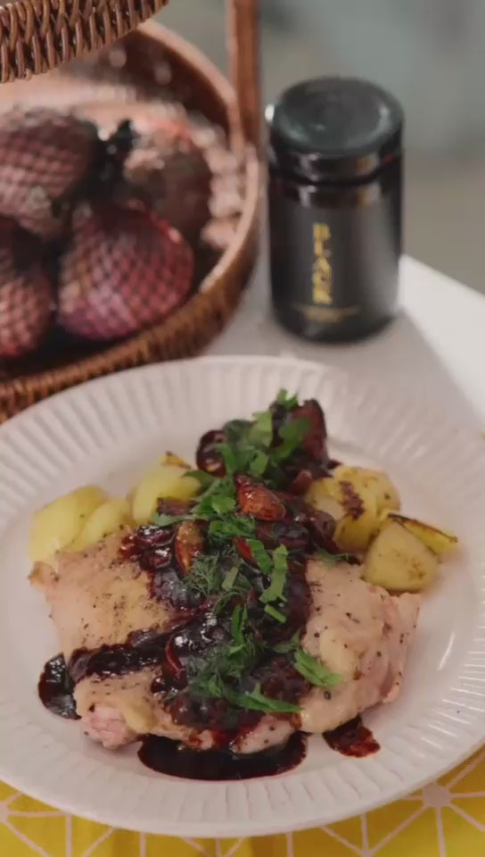 Pan-seared Chicken with Mushrooms