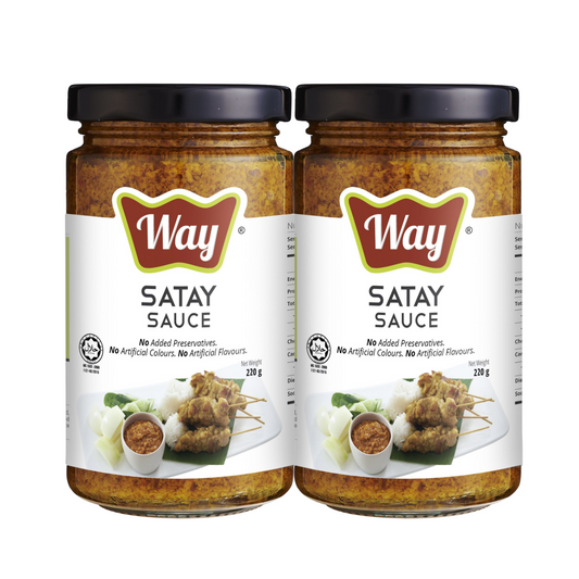 Satay Sauce 沙爹酱 [ 2x220g ]