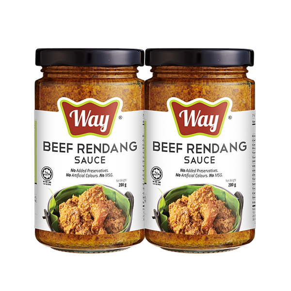 Beef Rendang Sauce 仁当牛肉酱 [ 2x200g ]