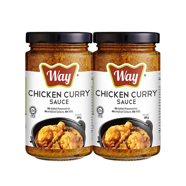 【RAYA OFFER】 Chicken Curry Sauce 咖喱鸡酱 [ 2x200g ]