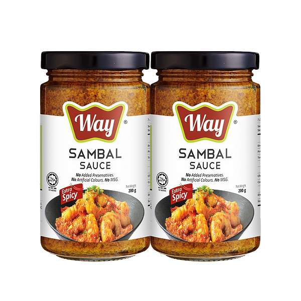Sambal Spicy Sauce 叁巴酱（加辣）[ 2x200g ]