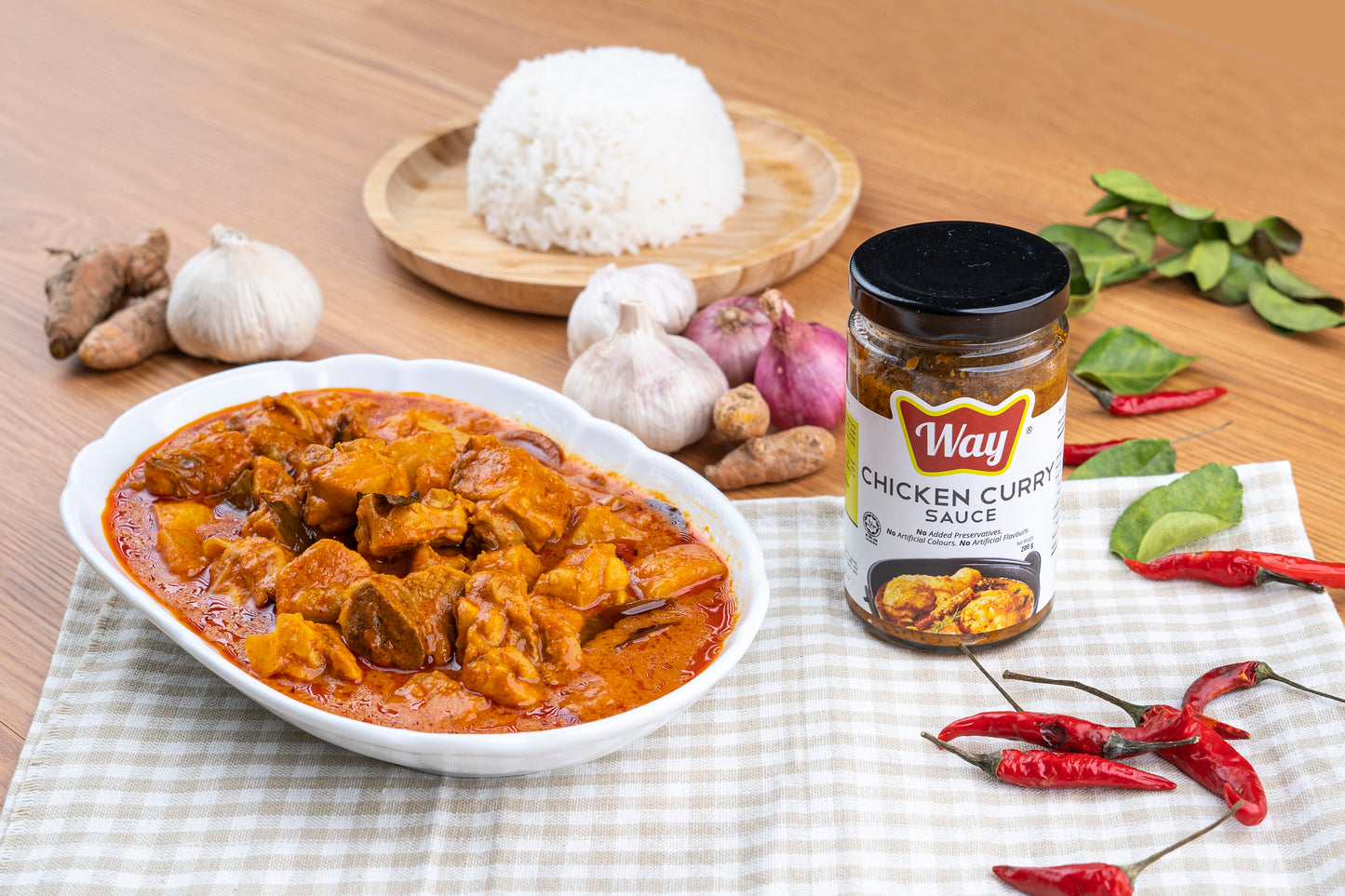 【RAYA OFFER】 Chicken Curry Sauce 咖喱鸡酱 [ 2x200g ]